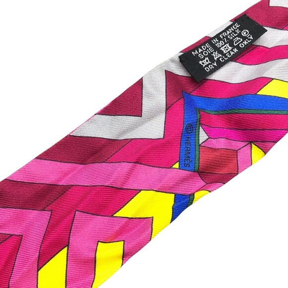 Authentic HERMES Twilly Scarf Chefs Silk jp120-111925 - Picture 13 of 16